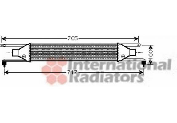 Linea 2007  Turbo Radyatörü Intercooler 450 X 102 X 50 (Oem No:51785221), image 1