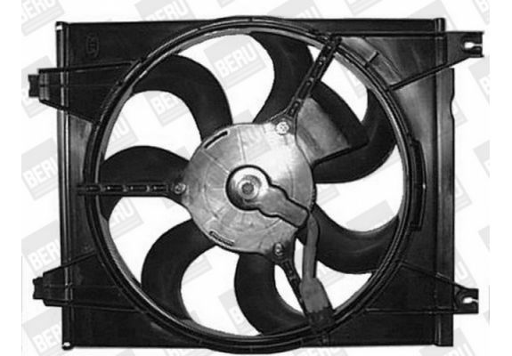 Elantra Cerato 2001 2005 Klima Fan Motoru Komple (Oem No:977302F000), image 1