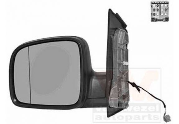 Volkswagen T5 2004 2010 Dış Dikiz Aynası Sol E 1903   373Ehal Normal Katlanır (Oem No:7H1857507A), image 1