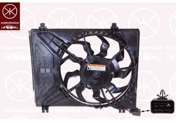 İ10 2008  Fan Motoru  (Oem No:253800X000), image 1