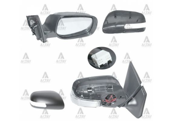Dış Dikiz Aynası Corolla 2010-2013 Elektrikli Sinyalli Otomatik Katlanır Sağ 7 Fişli (Oem No:87910-12F00) (Adet), image 1