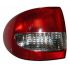 1999-2002 Renault Megane Dış Stop Lambası Sol (Kırmızı-Beyaz) Sedan (Duysuz) (Pleksan) (Adet) (Oem No:7700428058), image 1